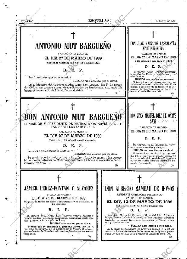 ABC MADRID 28-03-1989 página 96
