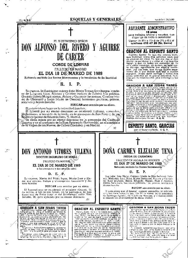 ABC MADRID 28-03-1989 página 98