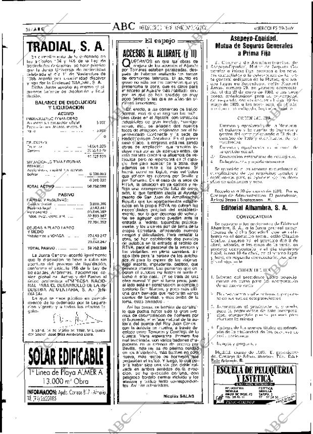 ABC SEVILLA 29-03-1989 página 56