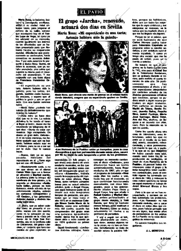 ABC SEVILLA 29-03-1989 página 85