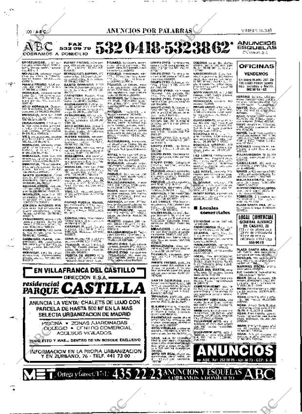 ABC MADRID 31-03-1989 página 100