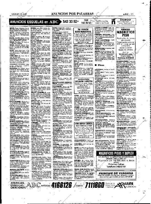 ABC MADRID 31-03-1989 página 101
