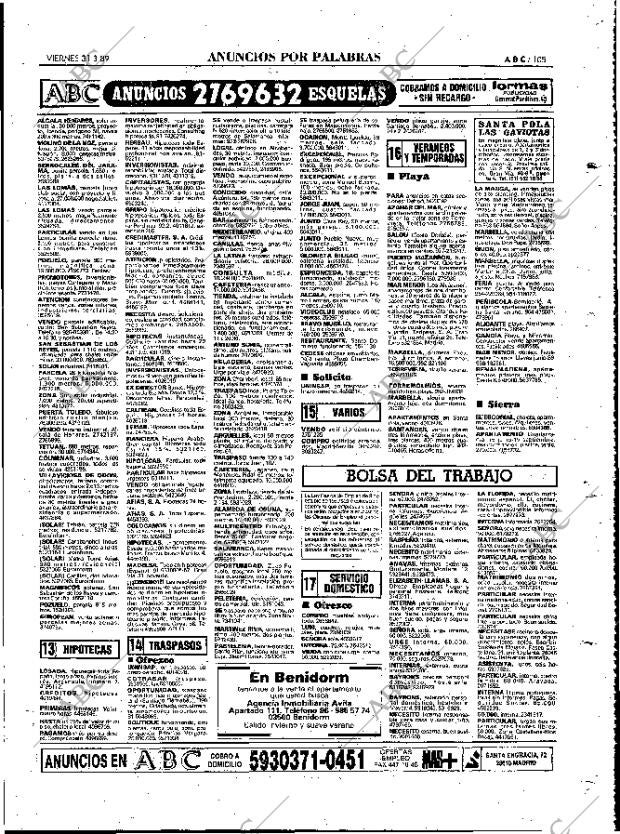 ABC MADRID 31-03-1989 página 105