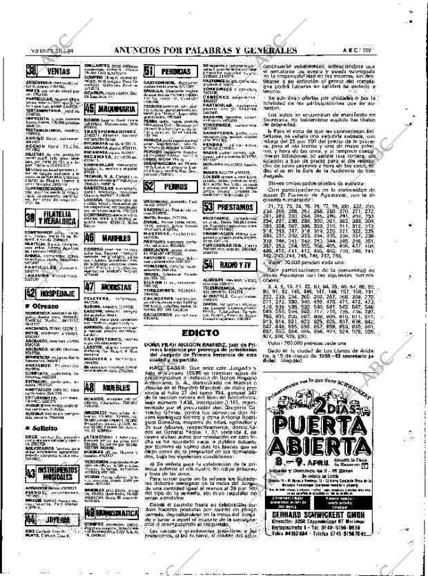 ABC MADRID 31-03-1989 página 109