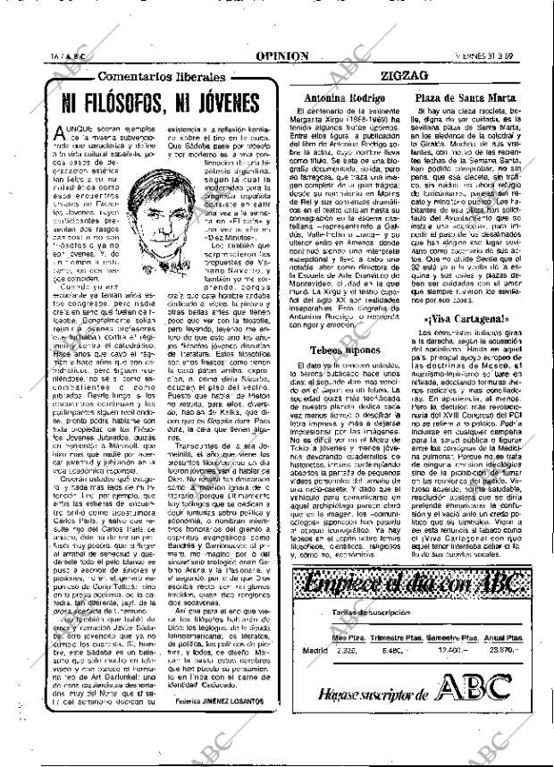 ABC MADRID 31-03-1989 página 16