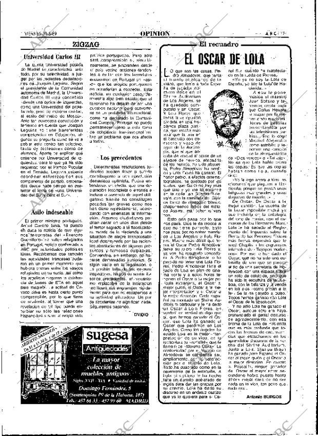 ABC MADRID 31-03-1989 página 17