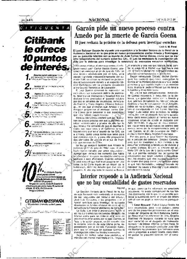 ABC MADRID 31-03-1989 página 22