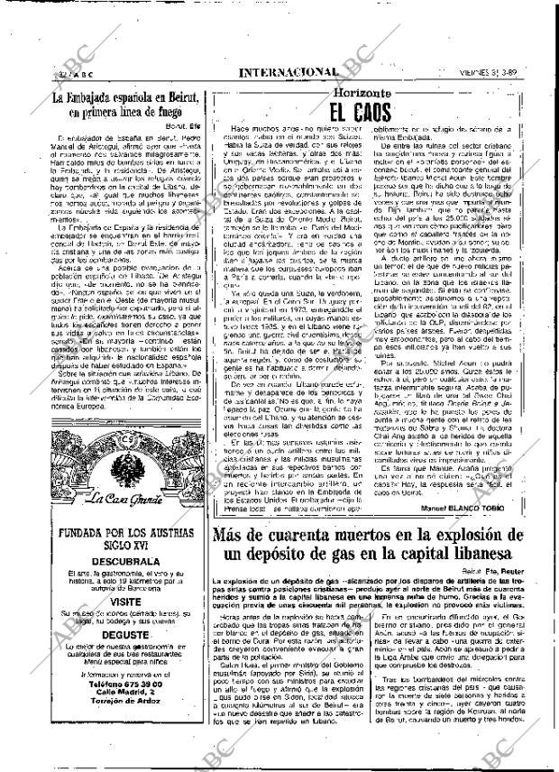 ABC MADRID 31-03-1989 página 32