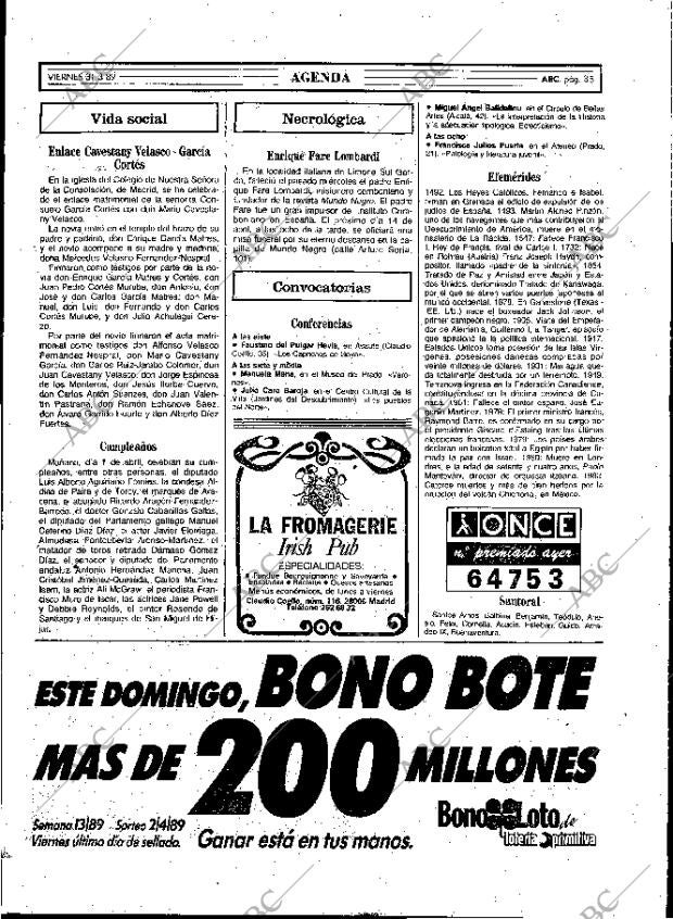 ABC MADRID 31-03-1989 página 35