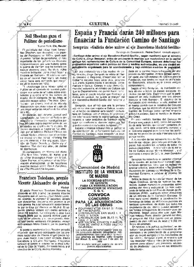 ABC MADRID 31-03-1989 página 38