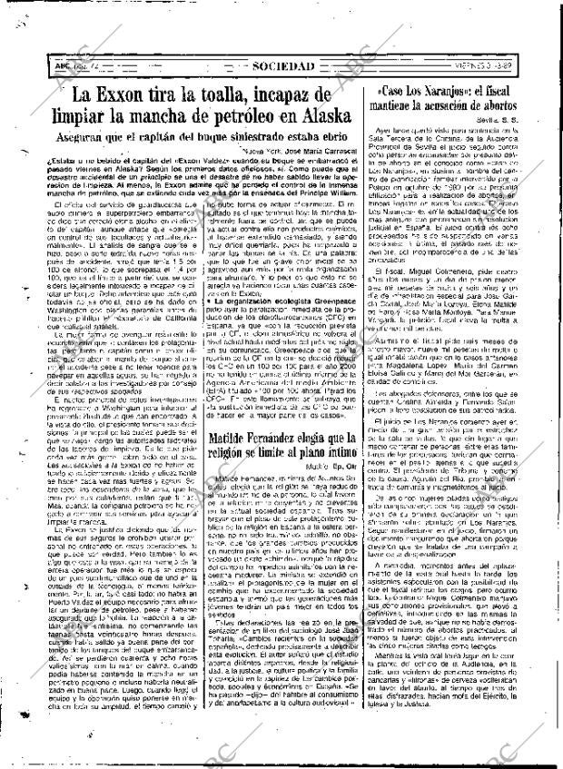 ABC MADRID 31-03-1989 página 72