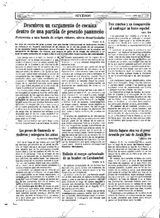 ABC MADRID 31-03-1989 página 78