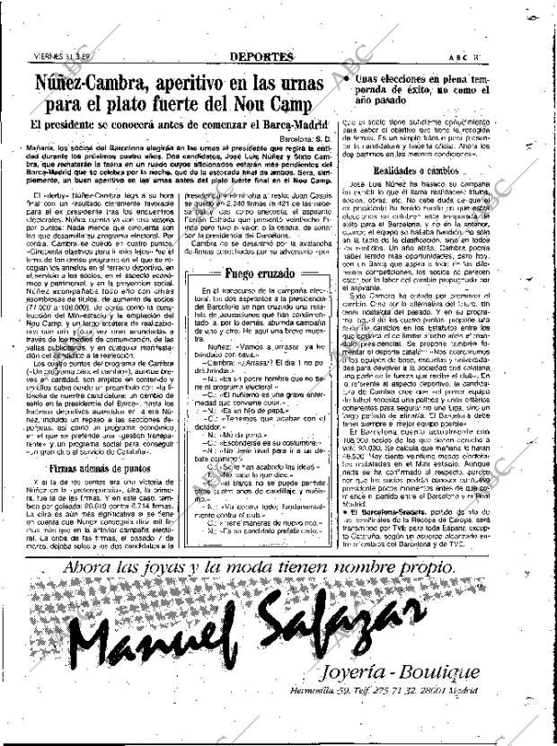 ABC MADRID 31-03-1989 página 81