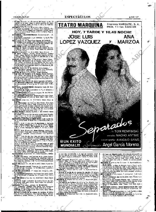 ABC MADRID 31-03-1989 página 87