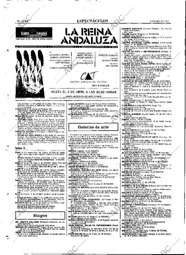 ABC MADRID 31-03-1989 página 90