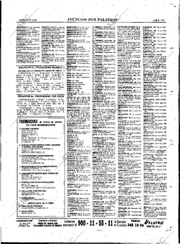ABC MADRID 31-03-1989 página 95