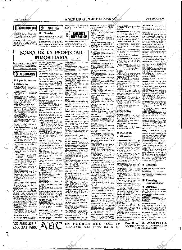 ABC MADRID 31-03-1989 página 96