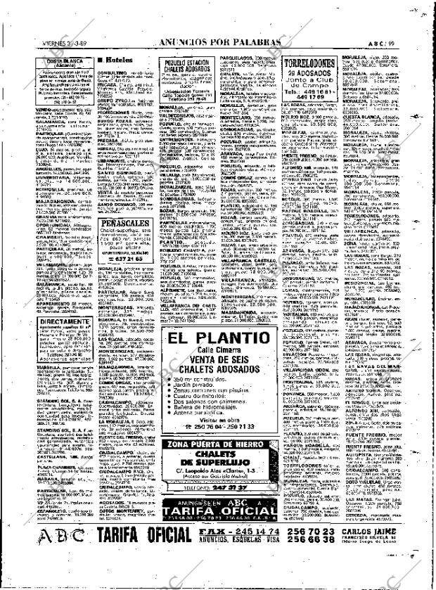 ABC MADRID 31-03-1989 página 99