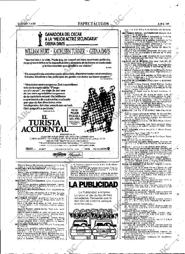 ABC MADRID 01-04-1989 página 89