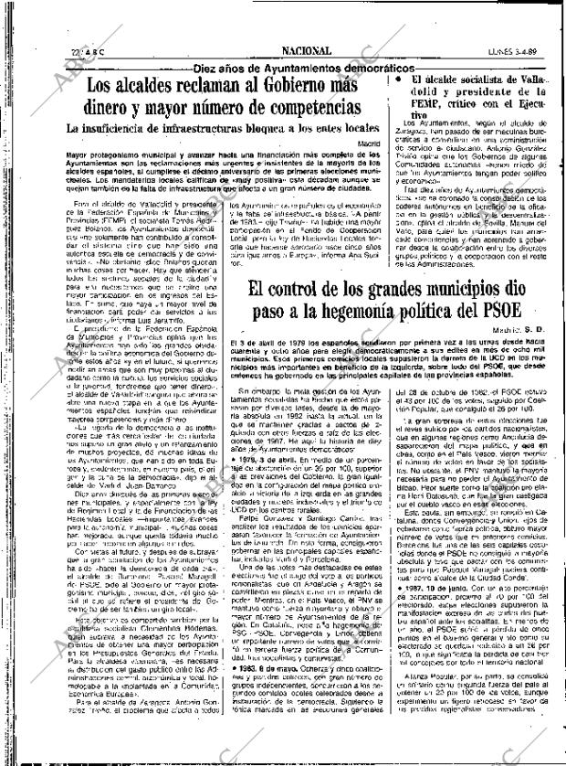 ABC SEVILLA 03-04-1989 página 22