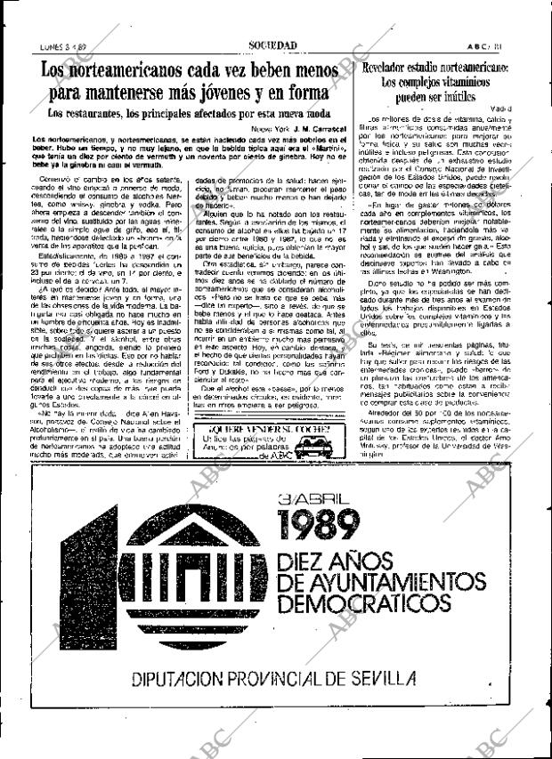 ABC SEVILLA 03-04-1989 página 81