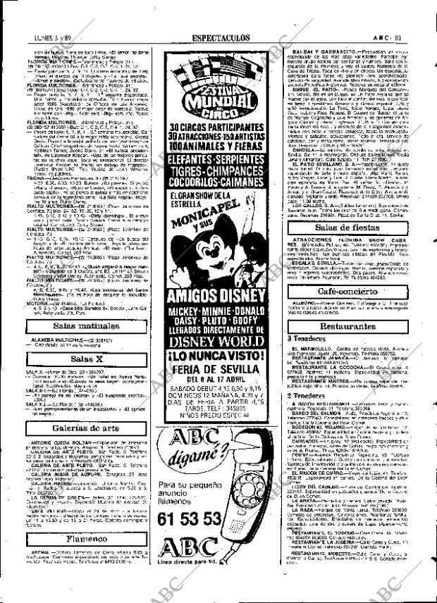 ABC SEVILLA 03-04-1989 página 83