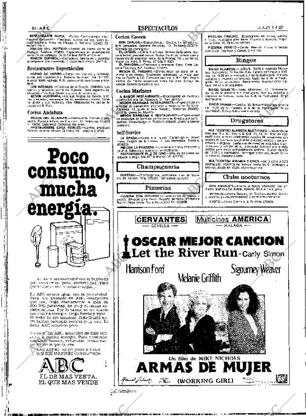 ABC SEVILLA 03-04-1989 página 84