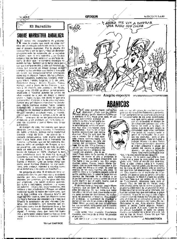 ABC SEVILLA 05-04-1989 página 14