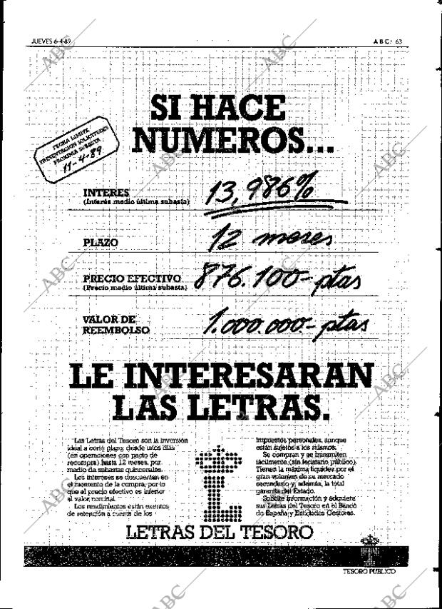 ABC SEVILLA 06-04-1989 página 63