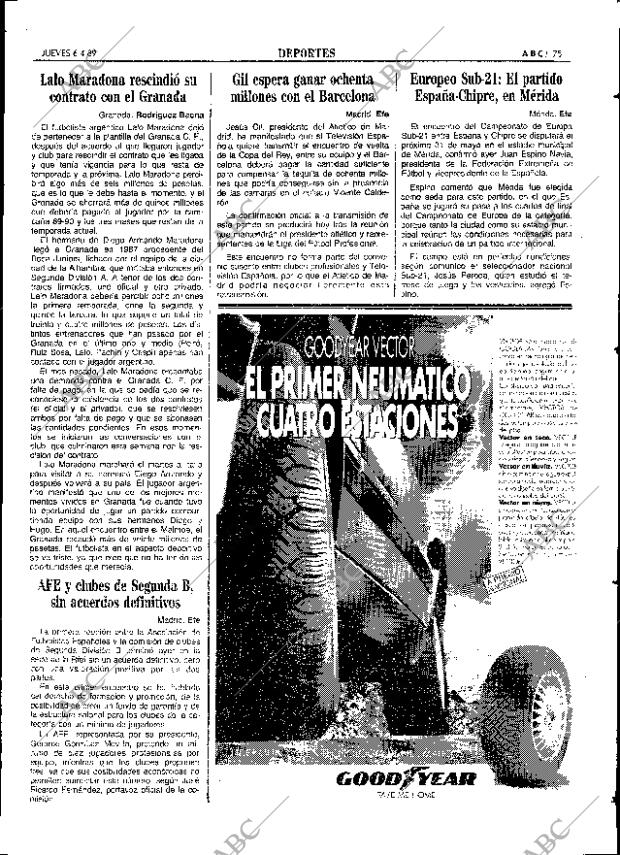 ABC SEVILLA 06-04-1989 página 75