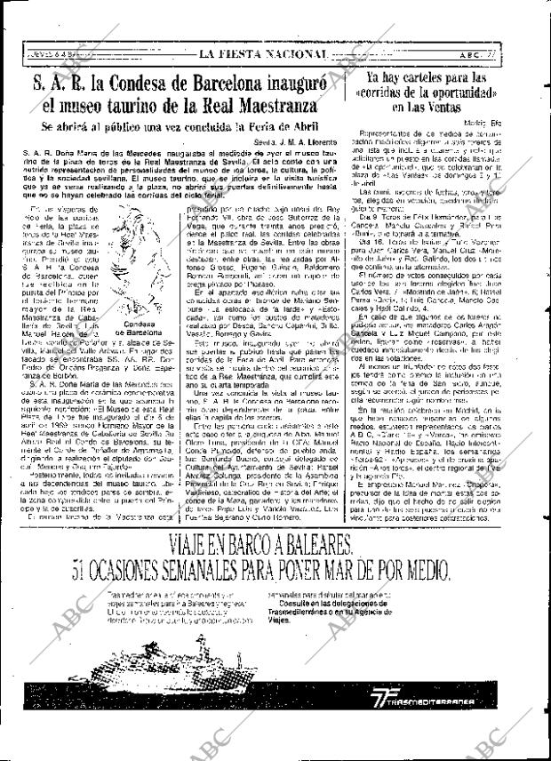 ABC SEVILLA 06-04-1989 página 77