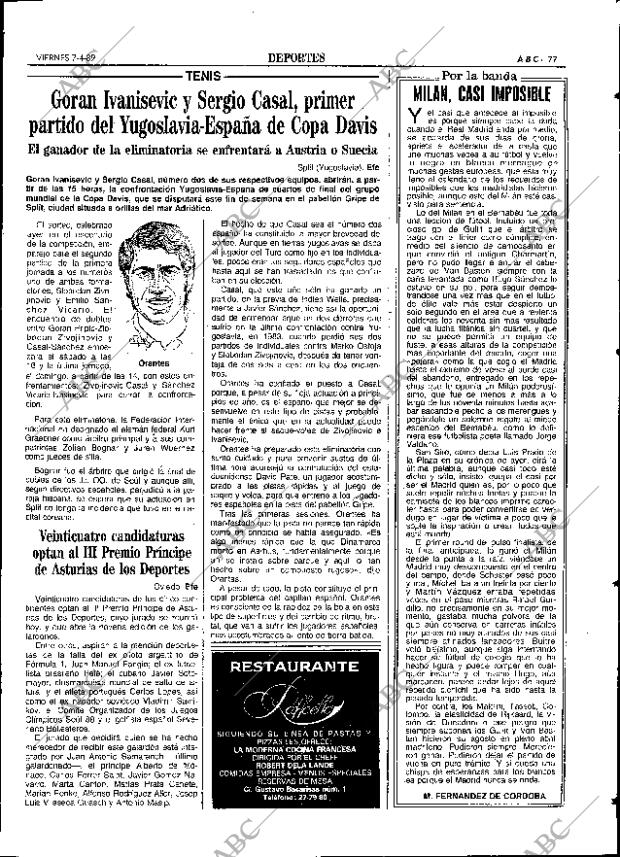 ABC SEVILLA 07-04-1989 página 77