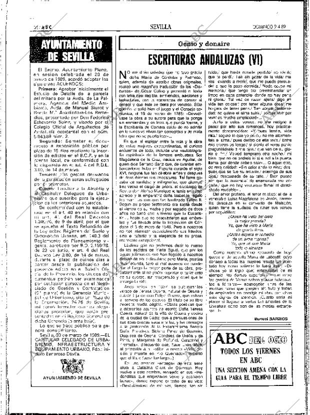 ABC SEVILLA 09-04-1989 página 56