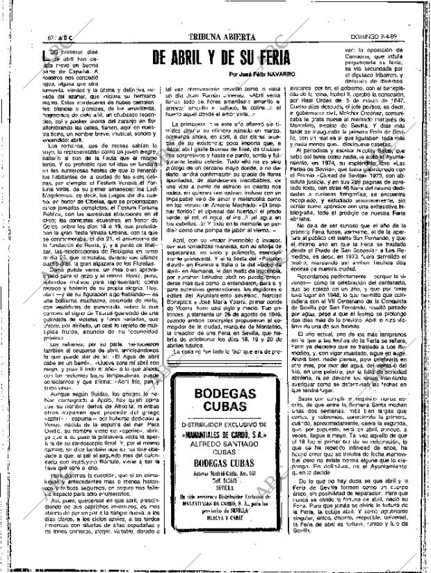 ABC SEVILLA 09-04-1989 página 62