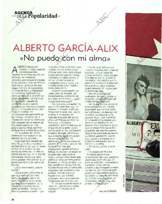 BLANCO Y NEGRO MADRID 09-04-1989 página 38