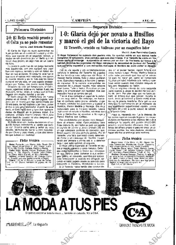 ABC MADRID 10-04-1989 página 69