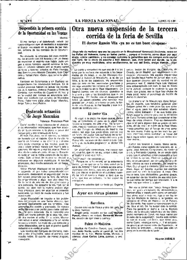 ABC MADRID 10-04-1989 página 90