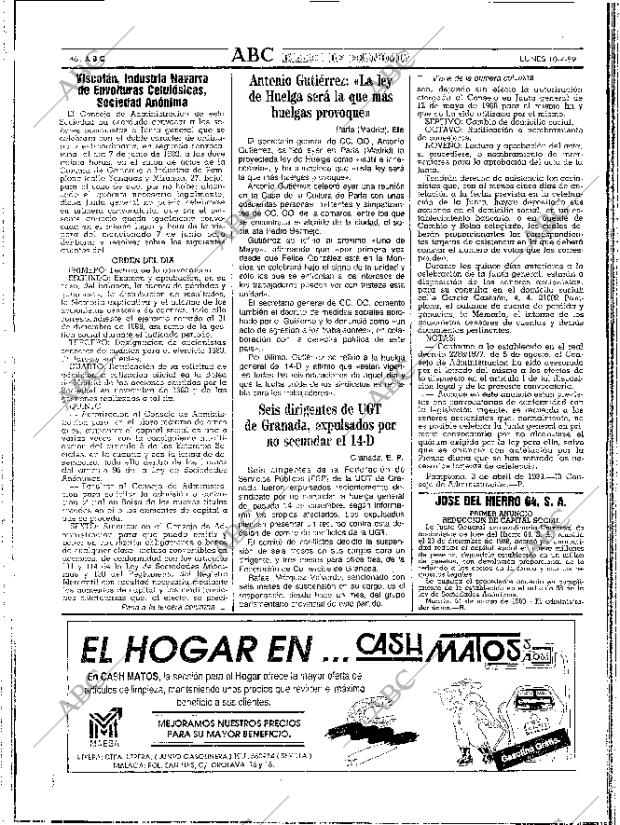 ABC SEVILLA 10-04-1989 página 46