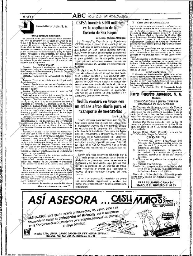 ABC SEVILLA 10-04-1989 página 48