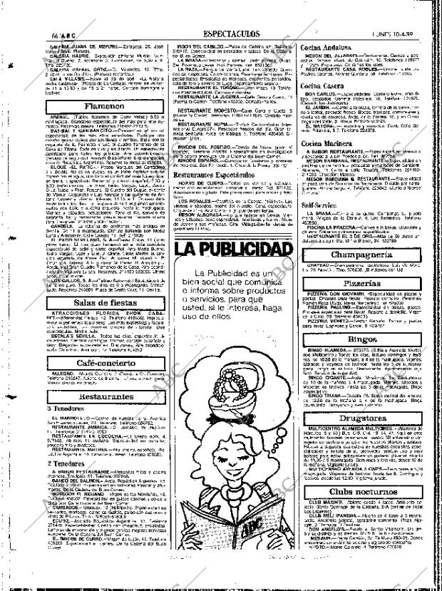 ABC SEVILLA 10-04-1989 página 86