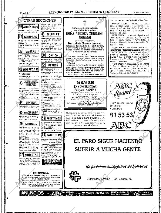 ABC SEVILLA 10-04-1989 página 90