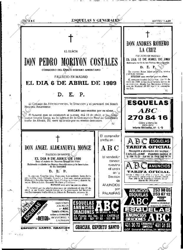 ABC MADRID 11-04-1989 página 102