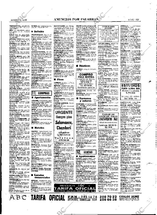 ABC MADRID 11-04-1989 página 109