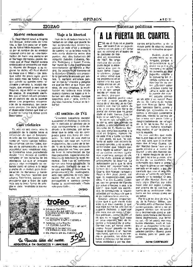 ABC MADRID 11-04-1989 página 21
