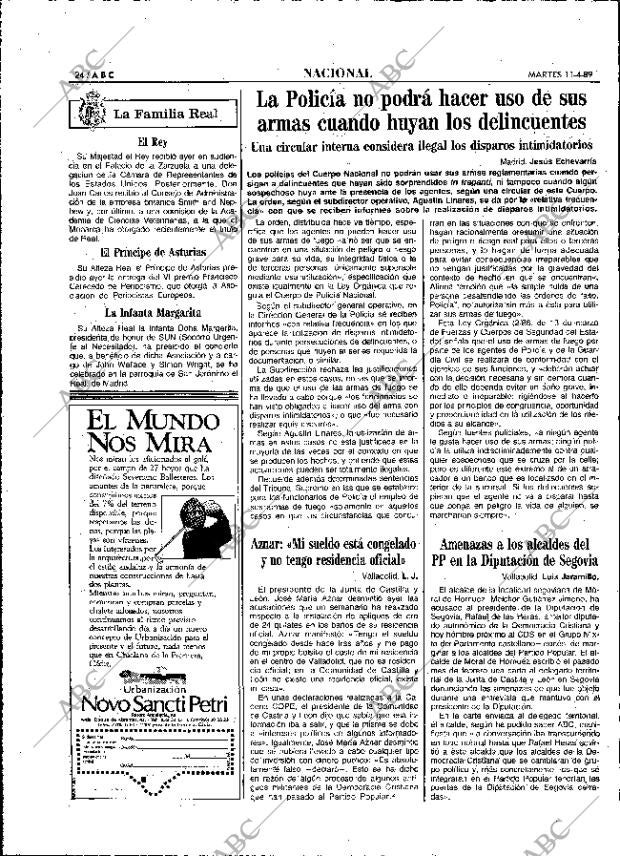 ABC MADRID 11-04-1989 página 24