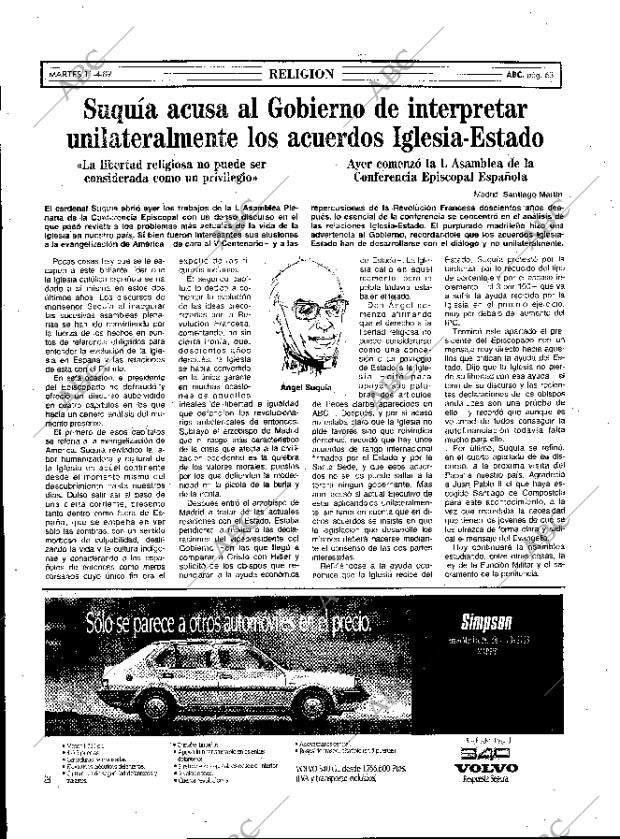 ABC MADRID 11-04-1989 página 63