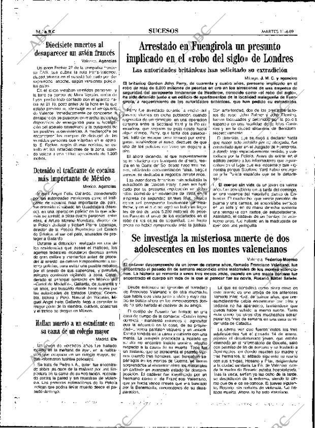 ABC MADRID 11-04-1989 página 84