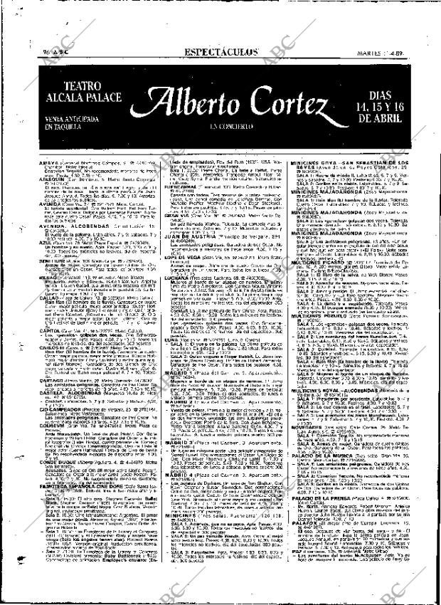 ABC MADRID 11-04-1989 página 96