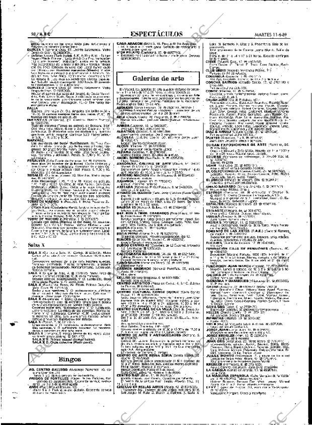 ABC MADRID 11-04-1989 página 98