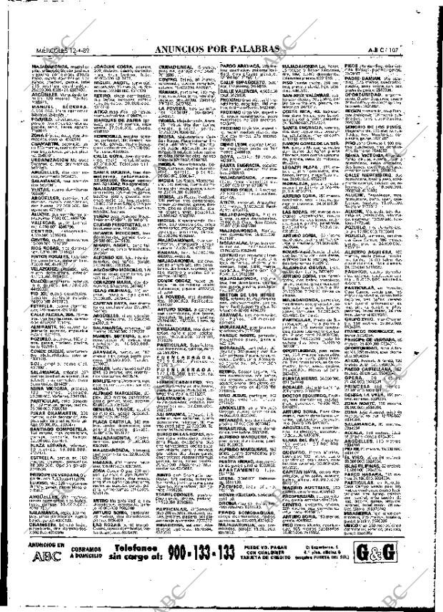 ABC MADRID 12-04-1989 página 107